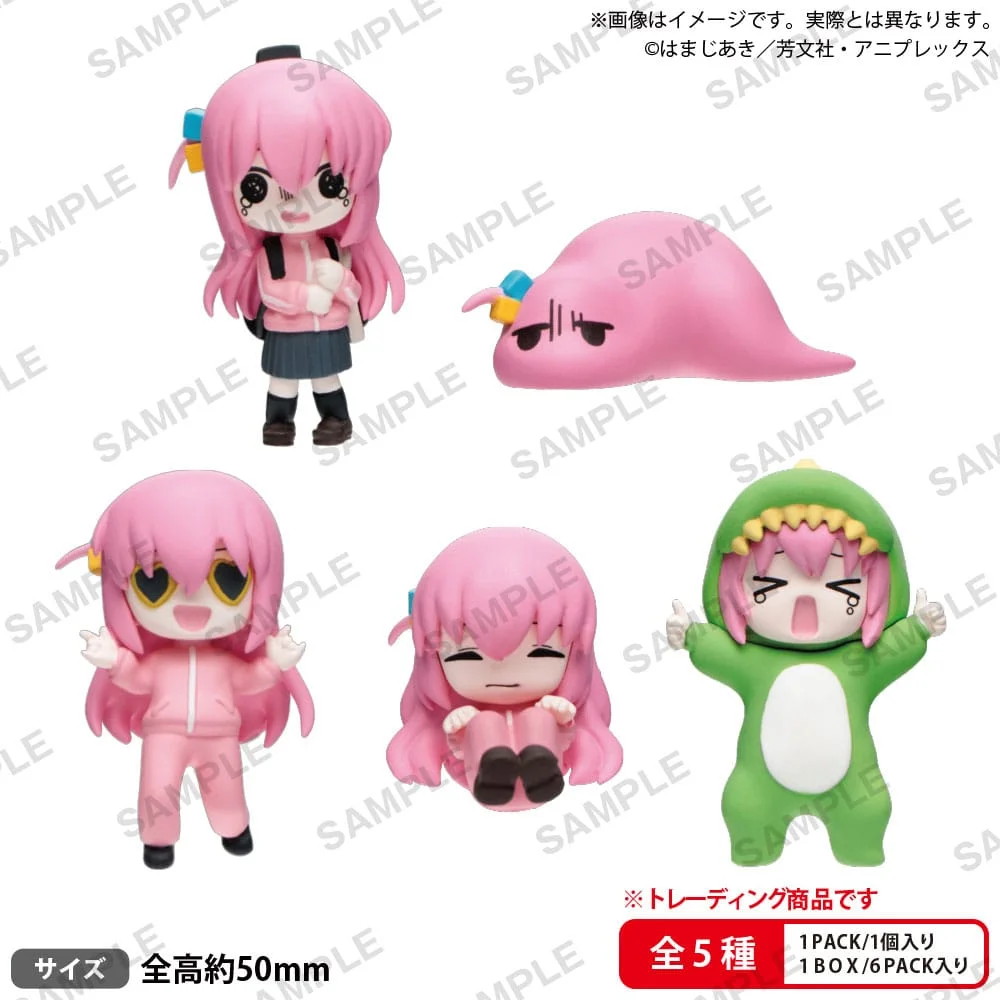 Bocchi the Rock! PVC Figures Full of Bocchi-chan Blind Box Ver. 5 cm - 1 Unidade